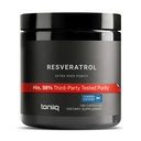 Toniq Ultra haute pureté Résvératrol Capsules - 98% Trans-Resvératrol - hautement purifié et biodisponible - Supplément de réserve de 180 capsules