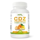 C D Z COUVERTURES (Vitamine C, 1000mg) Vitamine D3, , , , , , non-OGM et sans gluten , 120 Comprimés végétariens à croquer , 120 portions