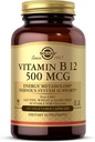 Solgar Vitamin B12 500 mcg, 250 Gemüsekapseln - Energiemetabolismus - Nervous System Support - Promotes Herzgesundheit - Non-GMO, Vegan, Glutenfrei, Dairy Free, Kosher, Halal - 250 Servietten