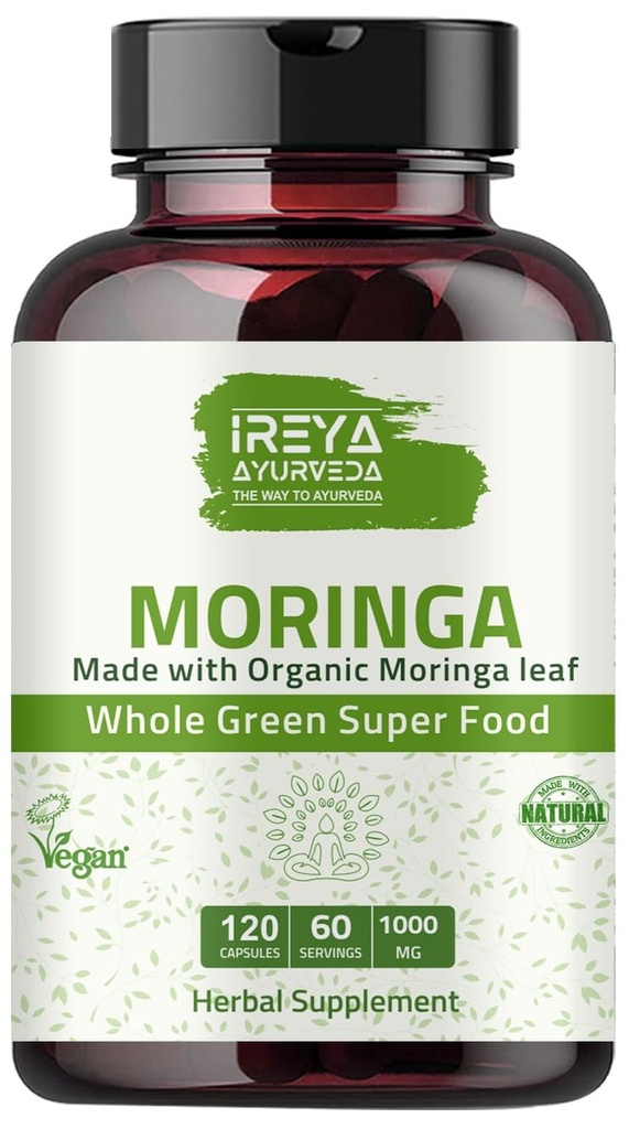 Estratto di caffè verde 1000 mg (120 capsule), Estratto di caffè verde estratto dalla polvere di chicco di caffè verde Leaf Powder | Non-GMO Whole Green Super Food Nutrition 60 giorni di alimentazione