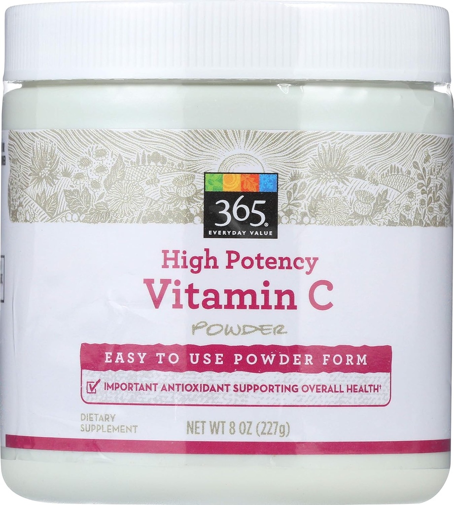 365 von Whole Foods Market, High Potency Vitamin C Powder, 8 oz