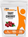 BulkSupplements.com Polvere di ciliegia Tart - polvere di frutta, integratori di ciliegia Tart - Sorgente antiossidante, senza glutine & No Aggiunto Zucchero, 2g per porzione, 500g (1.1 lbs) (Pack di 1)