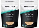 Terrasoul Superfoods Organic Gelatinized Maca Powder, 2 Lbs - Premium Quality | Raccomandazioni d'uso: Supporti aumentati Stamina & Energy | Gelatinized per una facile digestione
