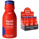 Mehr Labs Liquid Focus, Nootropic Smart Drink mit leistungsstarken Antioxidantien & Adaptogenic Kräuter für Energie und Konzentration, 150mg Koffein (Pack von 6)