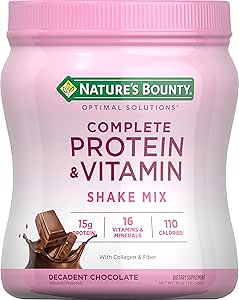 NBTY OP Protein Shake Choc 6x16oz PWD della natura