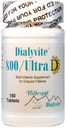 Bouteille de valeur multivitamine Ultra D 800 Dialyvite - 180 comprimés