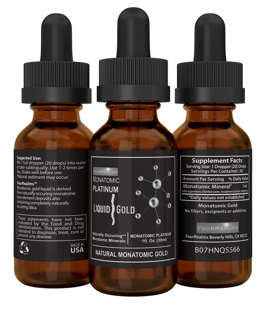 ORMUS monoatomico - Platino monoatomico, Orme Monatomico 1oz