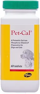 Pet Tabs Kalzium Formel Supplement, 60 Zähler