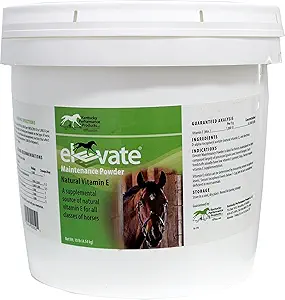 Prodotti di prestazione del Kentucky Elevate polvere di manutenzione, 10 sterline, supplemento di vitamina E del cavallo