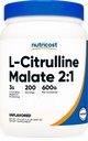 Nutricost L-Citrullin Malat (2:1) Pulver (600 Gramm)