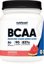 Nutricost BCAA Pulver (Watermelon, 90 Serv) - Optimal 2:1:1 Verhältnis