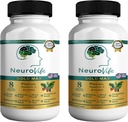 NeuroVife Gold Max Brain Support Supplemento | 8 estratti naturali con DHA, Vitamine A, C, B Complex | 60 capsule vegetali | Made in USA (2)