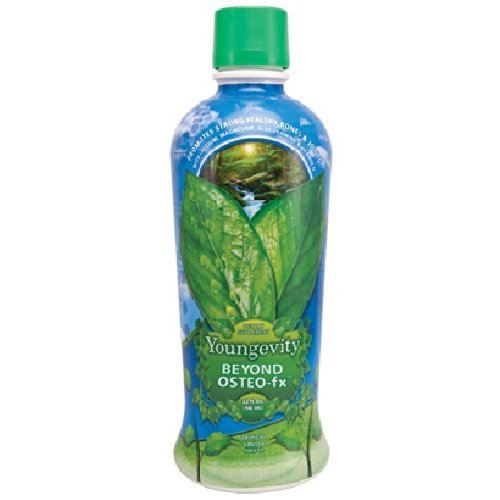 Youngevity Beyond Osteo-FX Liquid 32 oz - Calcium & Magnesium 1200/300mg + Vitamin D3, Zink, MSM, Glucosamin + 77 Trace Minerals - Ergänzung für Knochen und Gelenkgesundheit
