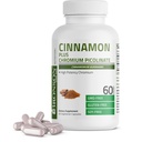 Bronson Cinnamon Plus Chromium Picolinat Ergänzung, hohe Potenz Chrom, Non-GMO, 60 vegetarische Kapseln