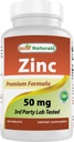 Beste natürliche Zinkergänzung als Zinkgluconat 50mg 240 Tabletten - Immununterstützung