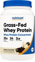 Nutricost Grass-Fed Whey Protein Konzentrat (Vanilla) 2LBS - Ungesättigt, Non-GMO, Glutenfrei