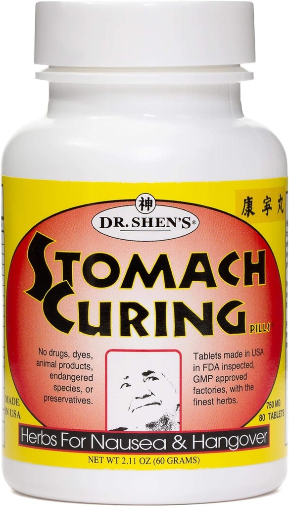 DR. SHEN'S Stomach Curing Pillen - 750mg/80 TAB