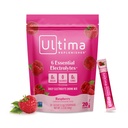 Ultima Replenisher Daily Electrolyte Powder Drink Mix – Sugar Free – Raspberry, 20 Stickpacks – Hydration Packets mit 6 Key Electrolytes und Trace Minerals – Keto Friendly, Vegan, Non-GMO