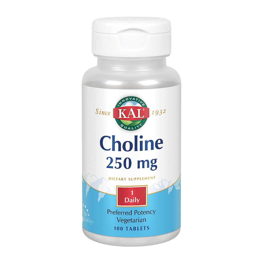 KAL Choline Tabletten, 250 mg, 100 Zähler