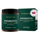 CYMBIOTIKA Probiotic + Prebiotic, 60 milliards CFU - 19 souches, supplément santé Gut pour les femmes et les hommes, soutien immunitaire, santé digestive, et équilibre Gut, 90 capsules, 1 mois d'approvisionnement, fabriqués aux États-Unis