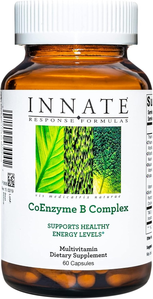 INNATE Response Formulas, CoEnzyme B Complex, Multivitamin für Cellular Energy Support, 60 Kapseln (60 Portionen)