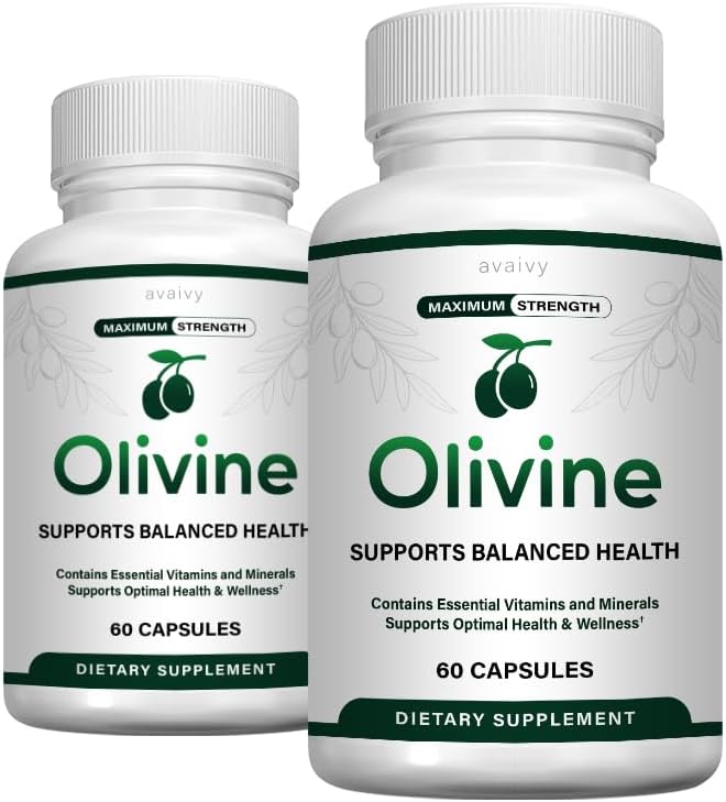 Avaivy Olivine - Olivine Nahrungsergänzungskapseln (2 Packung, 120 Kapseln)