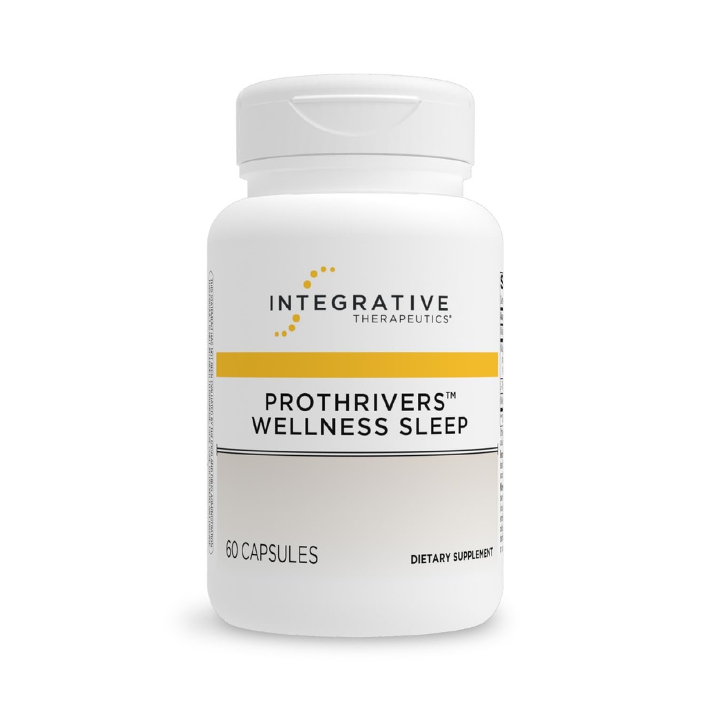 Integrative Therapeutics ProThrivers Wellness Sleep - Sleep Support Supplement per Adulti* - Supporto con Melatonina e Magnesio - Vegan, Gluten-Free & Dairy-Free - 60 Capsule (60 Serve)