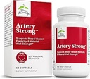 Terry Naturally Artery Strong - Cardio Health & Vascular Elasticity and Strength Support - Integratore di supporto cardiovascolare con Vitamine A & D3 - Aiuta l'elasticità del vaso sanguigno - 60 Softgels