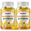 Magnesio Ossido Gummies 400mg, Magnesio Ossido Chewable Supplement per Adulti & Bambini, Neve, Muscolo, Bone & Heart Support, Non OGM, Pectin, Vegan, 120