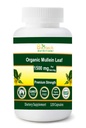 Organic Mullein Leaf 1500 mg Servant 120 capsules végétales fabriquées aux États-Unis