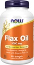 MAINTENANT Aliments suppléments, huile de lin 1 000 mg avec huile de lin biologique, soutien cardiovasculaire*, 250 softgels