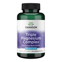 Swanson Triple Magnesium Complex - 100 Kapseln, 400mg Jeder