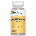 SOLARAY L Glutamine Capsule 500 mg - Integratore di Supporto Immune - Aminoacido Libero - Lab verificato, 60-Day Money-Back Guarantee - 100 Serve, 100 VegCaps