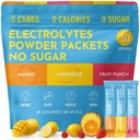 Keto Vitals Original Elektrolyte Pulver-Packets | Keto Friendly Elektrolyt Hydration Packs | Sugar Free Electrolytes | Energy Drink Mix | Zero Calorie Zero Carb (Original Assorted, 30 Count)
