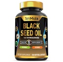 Integratore di capsule di olio di semi neri - Formula 4in1 - Combina con vitamina C, vitamina E - Salute digestiva, Supporto immunitario - Ricco in Nutriente - 150 capsule di softgel