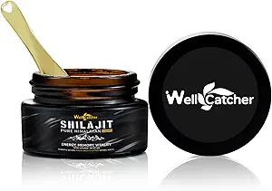 Pure Himalayan Shilajit Resin für Männer Frauen: Natürliche organische Shilajit Supplement 600MG Rich in 85+ Trace Minerals 75%+ Fulvic Säure für Energie Immunität Fokus Support 50 Servietten