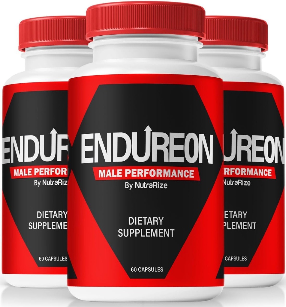 (3 Pack) Endureon Maschio Performance Pills - Original Men's Formula with Natural Blend to Support Performance, Stamina and Energy | Easy-to-Swallow Endureon Pro for Men (180 capsule)