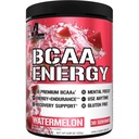 EVL BCAAs Amino Acids Powder - BCAA Energy Pre Workout Poudre pour la récupération des muscles Plonger croissance et endurance - Réhydrater la boisson de récupération après entraînement avec la caféine naturelle - pastèque
