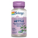 SOLARAY Nettle Root Extract 300 mg mit Nettle Root 150 mg, Gesunde Urinary & Prostata Unterstützung für Männer mit Aminosäuren und Beta-Sitosterol, Vegan, 60-Tage Garantie, 60 Servietten, 60 VegCaps