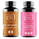 Felice sano Hippie Vaginal Probiotici per le donne & essere messa a terra stress sollievo