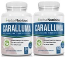 Kräuternahrung Caralluma Fimbriata 180 Kapseln Zwei Flaschenpackung Maximale Stärke 10:1 Extrakt Ratio 1200mg All-Natur-Diät, Energie, Ausdauer und Gewicht-Management-Ergänzung