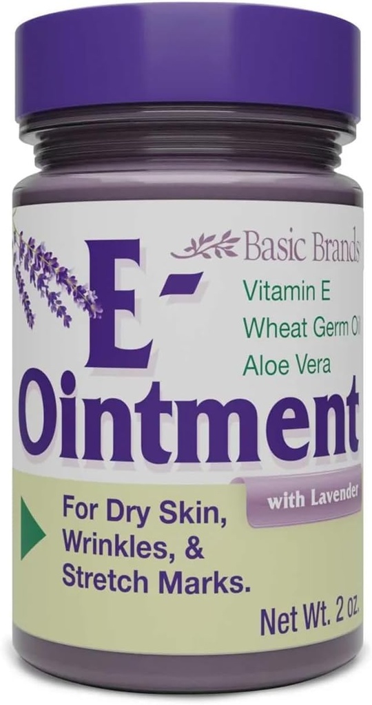 Di base Vitamina E Unguento Lavanda 2 oz