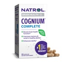 Natrol Cognium Complete, Integratore alimentare per la salute del cervello, Integratori per la salute del cervello per gli adulti, 60 capsule, 30 giorni di alimentazione