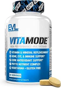 EVL Advanced Daily Multivitamin - Multivitaminico maschile con minerali essenziali Phytonutrient Complex e VitaMode Active Mens Vitamine per l'energia con Lycopene per il muscolo Bone e supporto immunitario