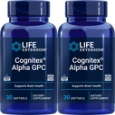 Extension de vie Cognitex Alpha GPC, 30 Softgels (paquet de 2)