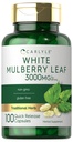 Carlyle Mulberry Leaf Extract | 3000mg | 100 capsule | Non OGM e Gluten Free Herbal Supplement