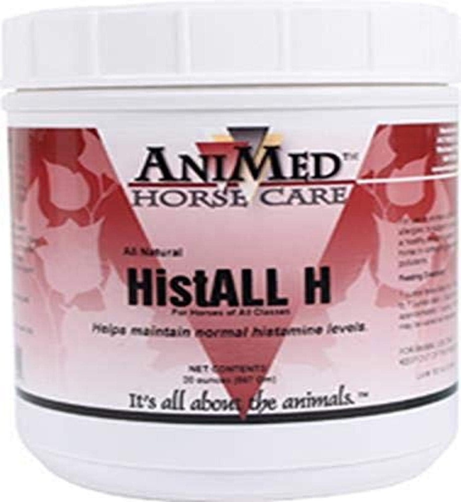 AniMed Histall-H zur Unterstützung der Atemgesundheit in Pferden, 20-Ounce...