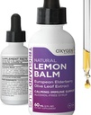 TriGuard Lemon Balm Plus - Lemon Balm Extract, Elderberry, Olive Leaf Extract Tincture 2 fl oz | Zur Berechnung, Stress Relief, Immununterstützung und Entzündung | Alkoholfrei, Non-GMO, Made in USA