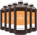Grundlagen Wasserstoff Peroxid Lösung USP, Unflavored, 32 Fl Oz, Packung von 6