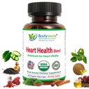 Colesterolo Supporta la miscela di salute del cuore | USDA Integratore organico w/estratti di tè verde, dadelion, bitter Melon, Moringa | Fornitura di 60 giorni | Vegan, non OGM, senza glutine, Made in USA
